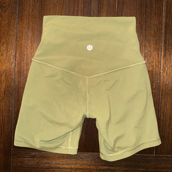 Lululemon Align High rise short 6”- Bronze Green - Picture 1 of 5